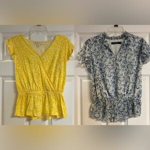 2 blouses NWOT Size XS